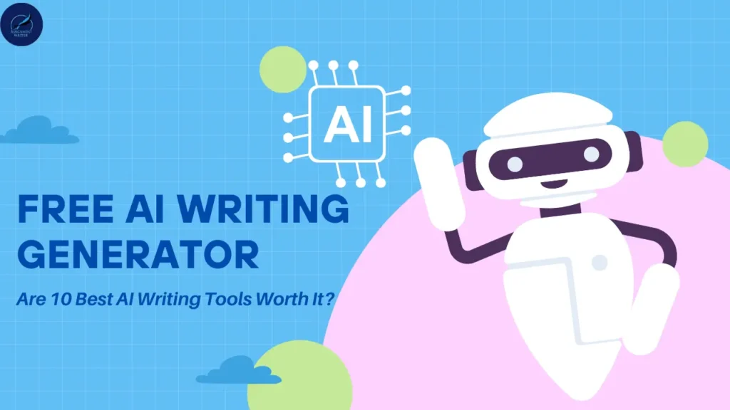 An illustration of a free AI writing generator, showcasing its user-friendly interface and advanced text generation capabilities-Free AI Writing Generator