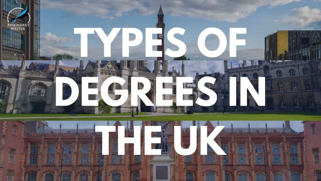 types of degrees