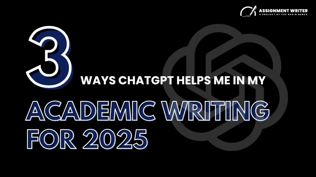 Three Ways ChatGPT Helps Me in My Academic Writing