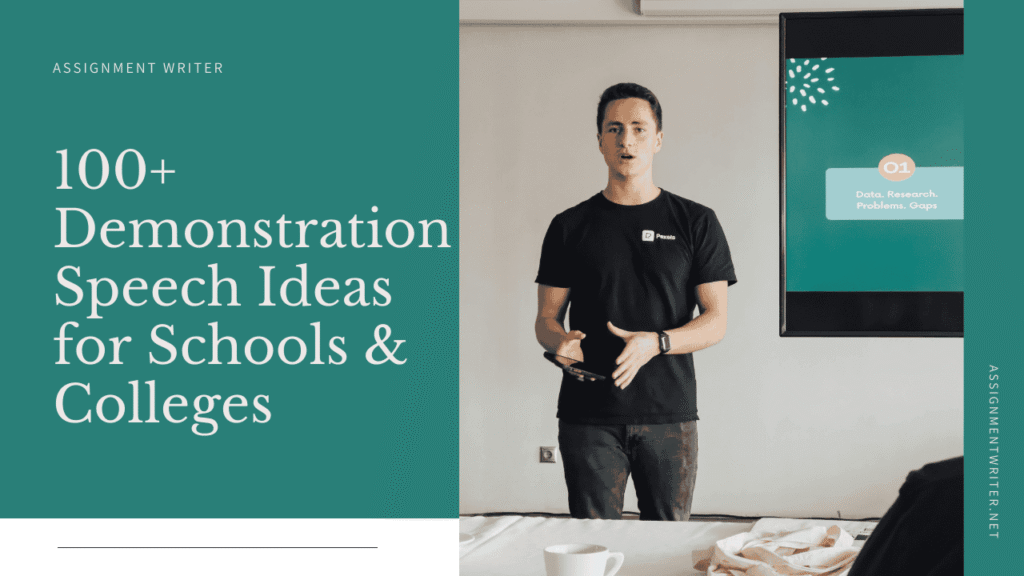 100+ Demonstration Speech Ideas for Students