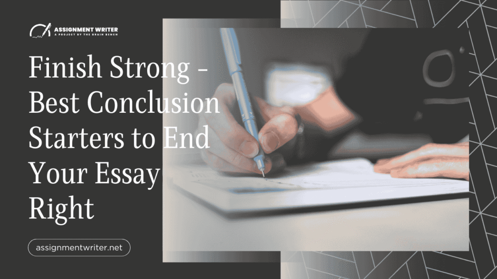 Conclusion Starters